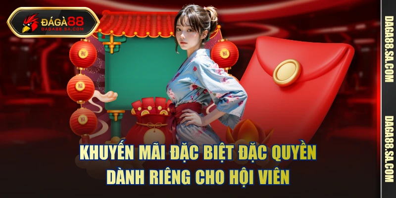 Khuyến mãi đặc biệt đặc quyền dành riêng cho hội viên