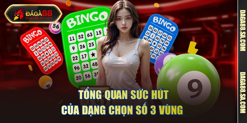 Tổng quan sức hút của dạng chọn số 3 vùng 