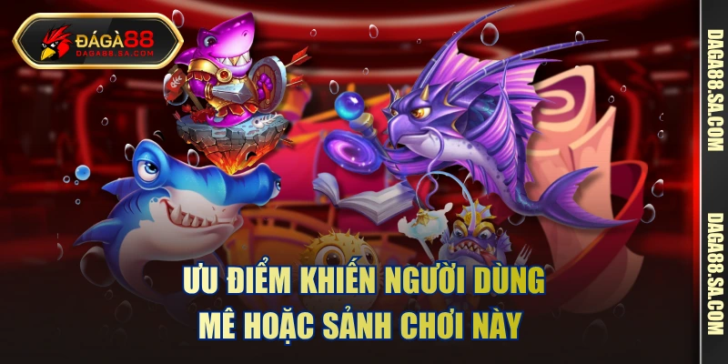 Ưu điểm khiến người dùng mê hoặc sảnh chơi này 